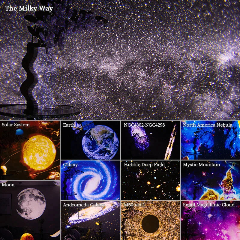 12 In 1 Planetarium Galaxy Star Projector